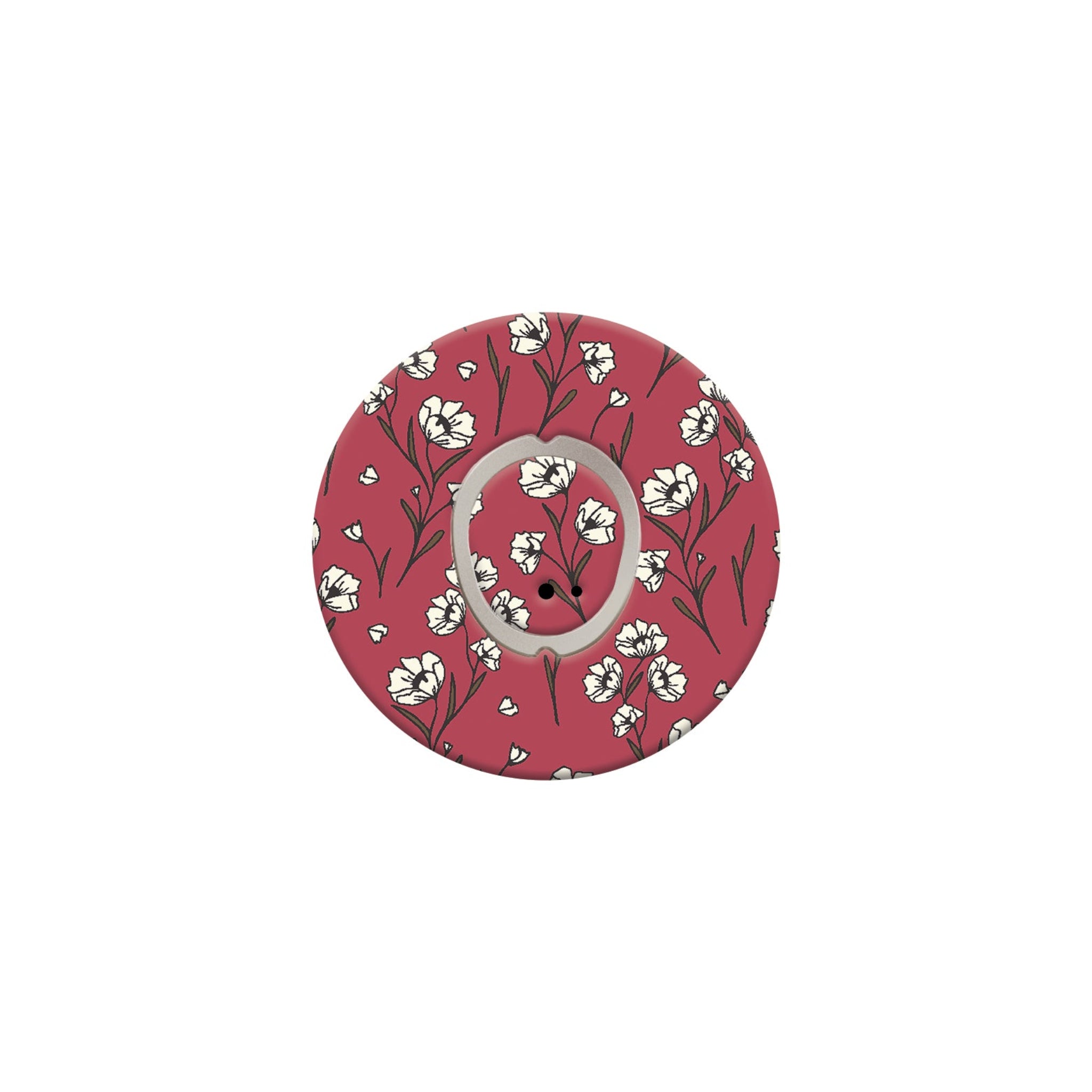 125_maroon_flowers_Dexcom_G7_Small_7050a706