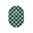 041_teal_and_black_checkers_Dexcom_G6_Original