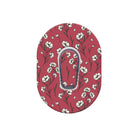 125_maroon_flowers_Dexcom_G6_Original