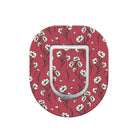 125_maroon_flowers_Omnipod_Mini