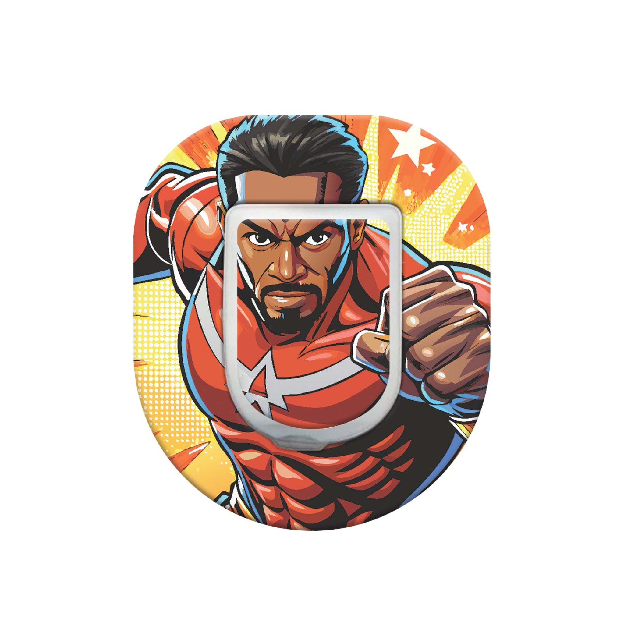 156_super_hero_black_man_Omnipod_Mini