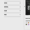 Device filter menu showing options like Dexcom G4/G5, Dexcom G6, Dexcom G7, Freestyle Libre, Freestyle Libre 3, Insulin Pumps/Infusion Sets, Medtronic Guardian/Enlite, and Omnipod.